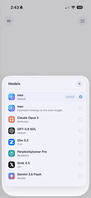 iOS model selector thumbnail.
